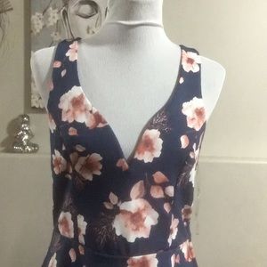 Floral mini dress